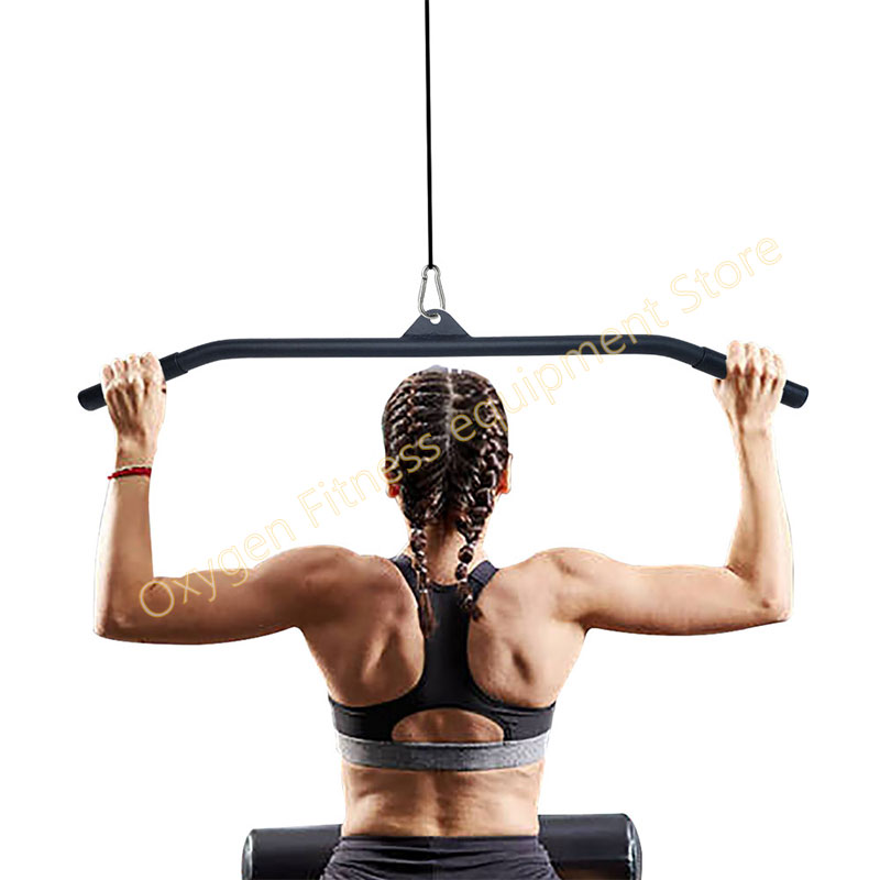 Home Gym Lat Pulldown Machine - 29/39/48 بوصة LAT المنسدلة بار المرفقات