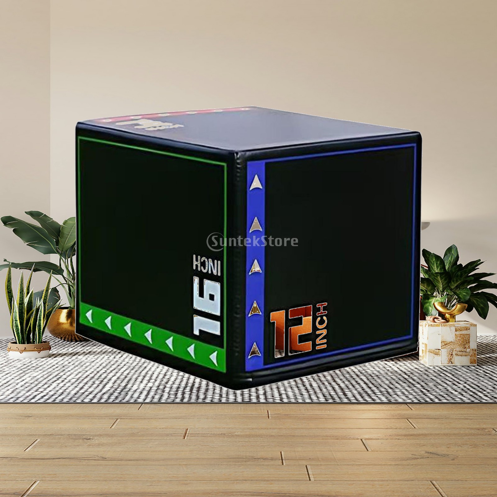 Home Gym Jump Box - صندوق قفز بليومتري من الفوم غير