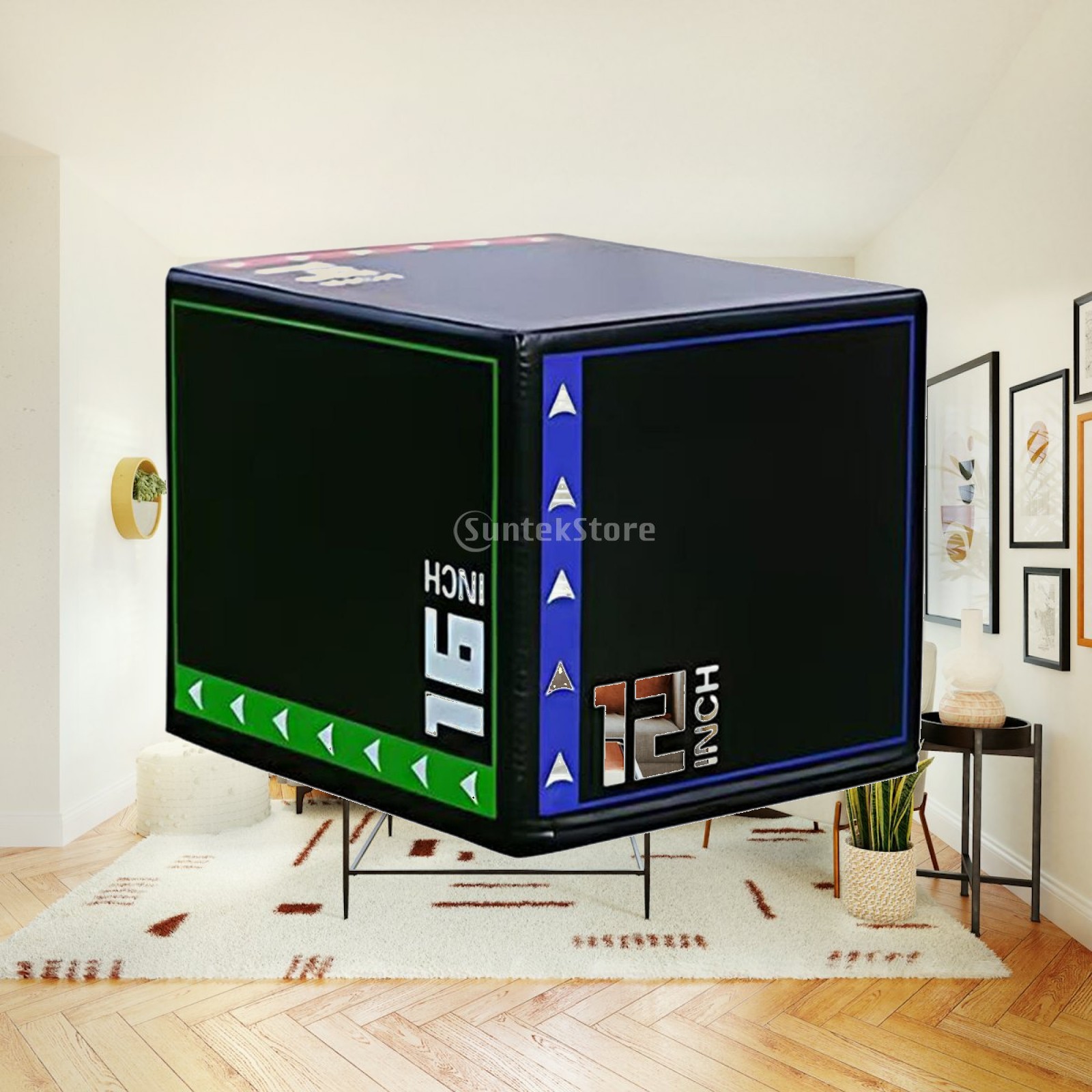 Home Gym Jump Box - صندوق قفز بليومتري من الفوم غير