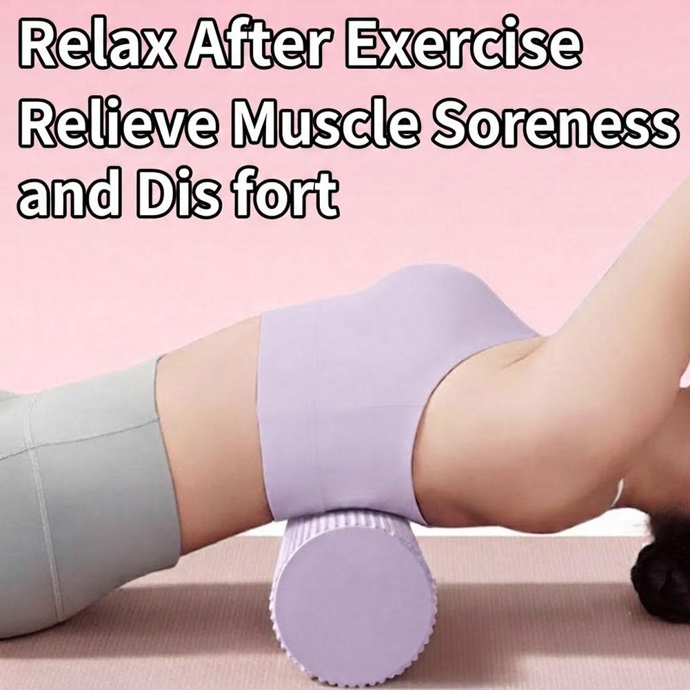 Home Gym Yoga - أسطوانة رغوية لليوجا من مادة EVA