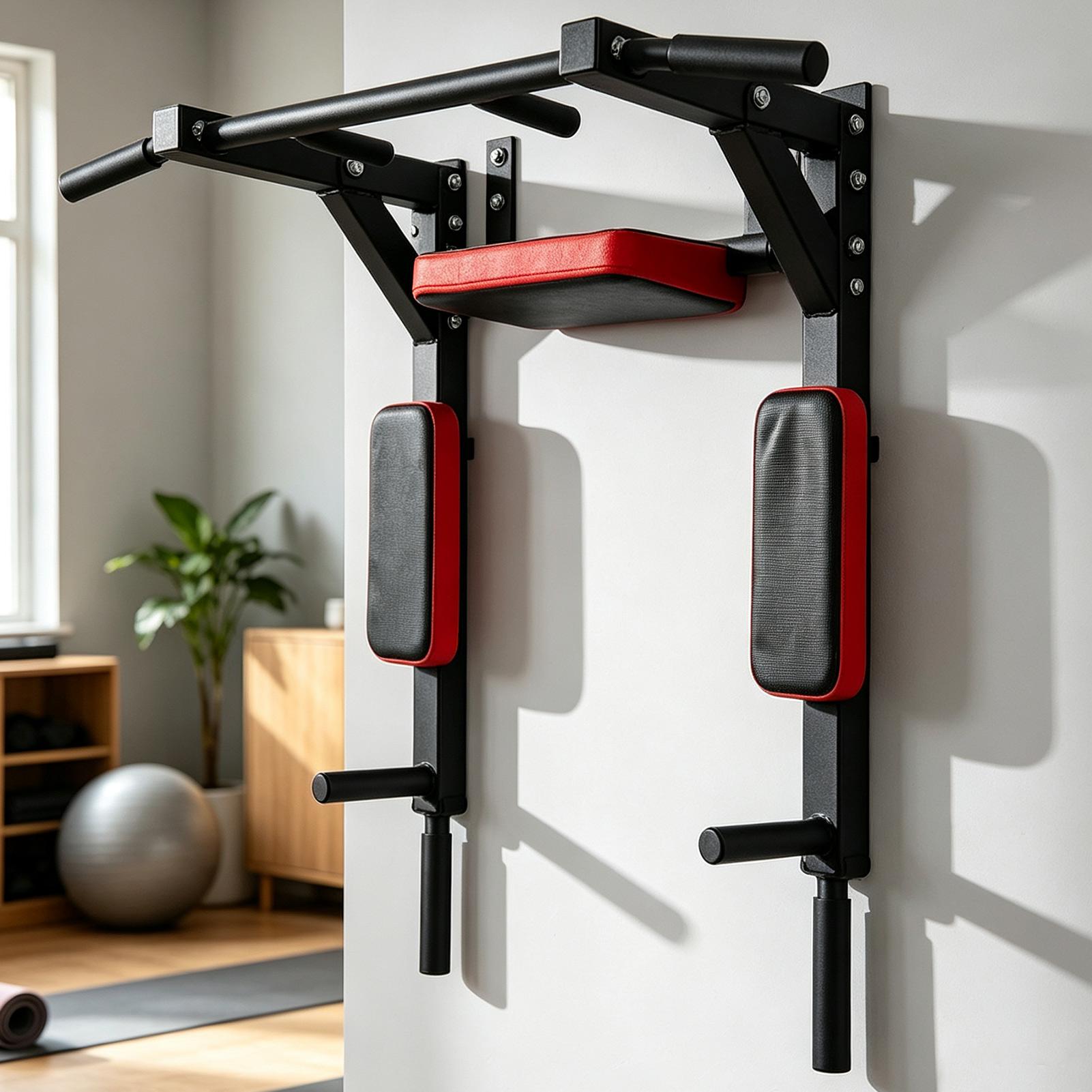 Home Gym Leg - بار سحب أفقي متعدد الوظائف يثبت