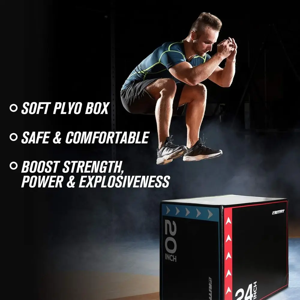 مجموعة صناديق القفز البليومتري - مراجعة Home Gym Jump Box وسعره