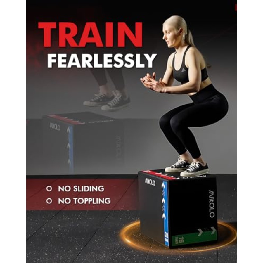صندوق قفز رياضي من الفوم عالي  - مراجعة Home Gym Jump Box وسعره