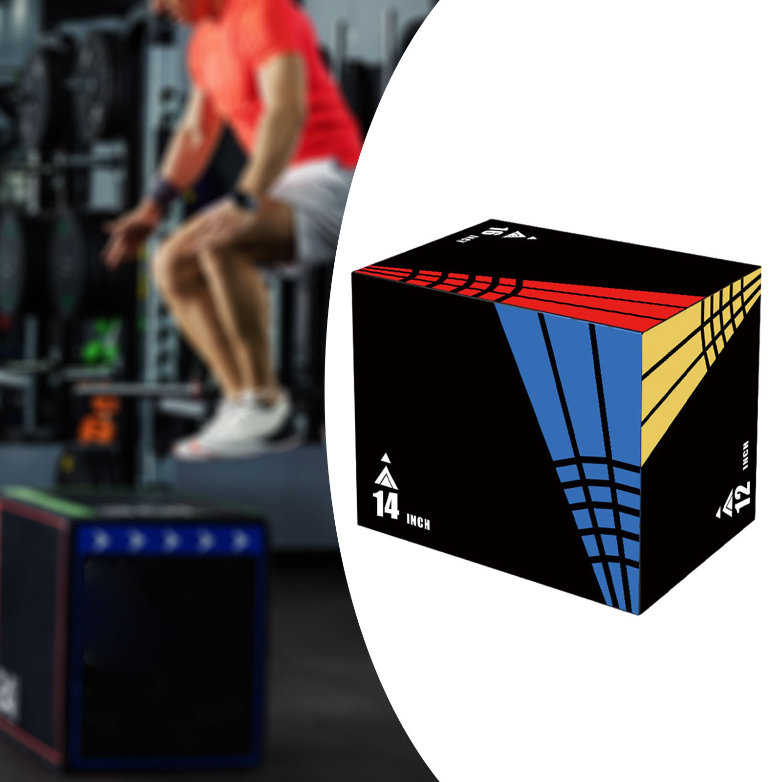 صندوق قفز 3 في 1 صندوق رقمي لت - مراجعة Home Gym Jump Box وسعره