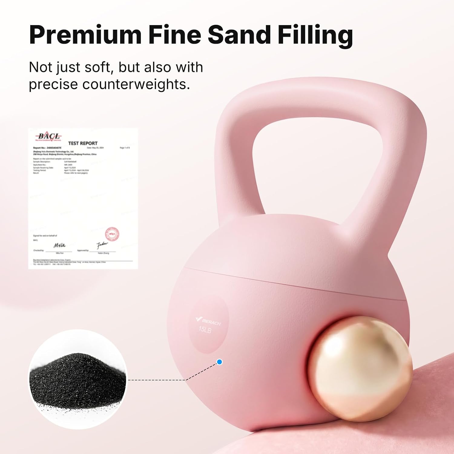 كيتل بيل ناعم بمقبض عريض مضاد  - مراجعة Home Gym Kettler وسعره