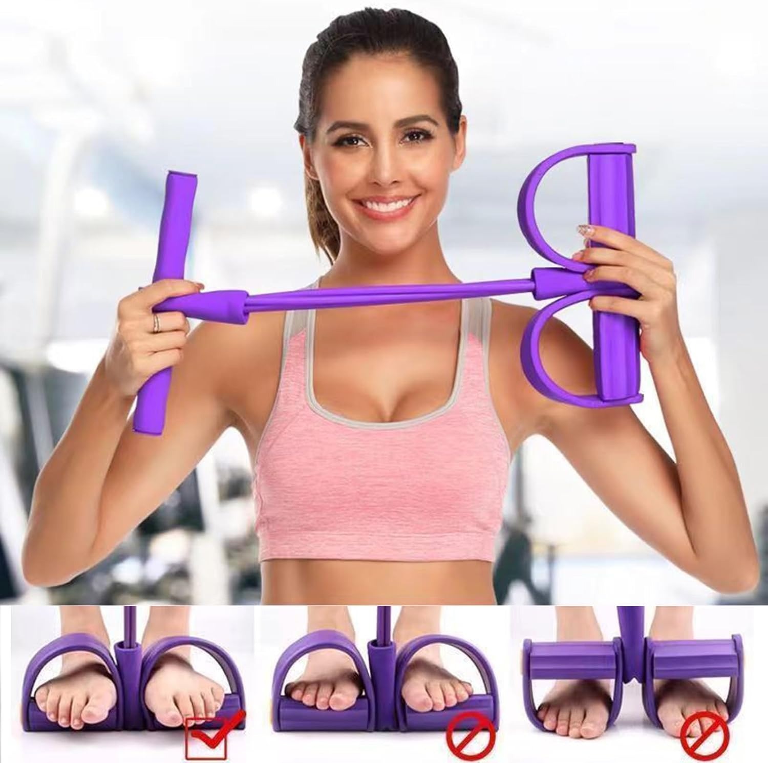 21 شريط مقاومة للياقة البدنية  - مراجعة Home Gym Youtube وسعره