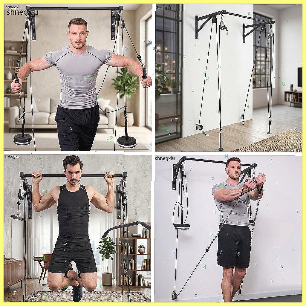 نظام بكرة تمارين اللياقة البدن - مراجعة Pulley Home Gym وسعره