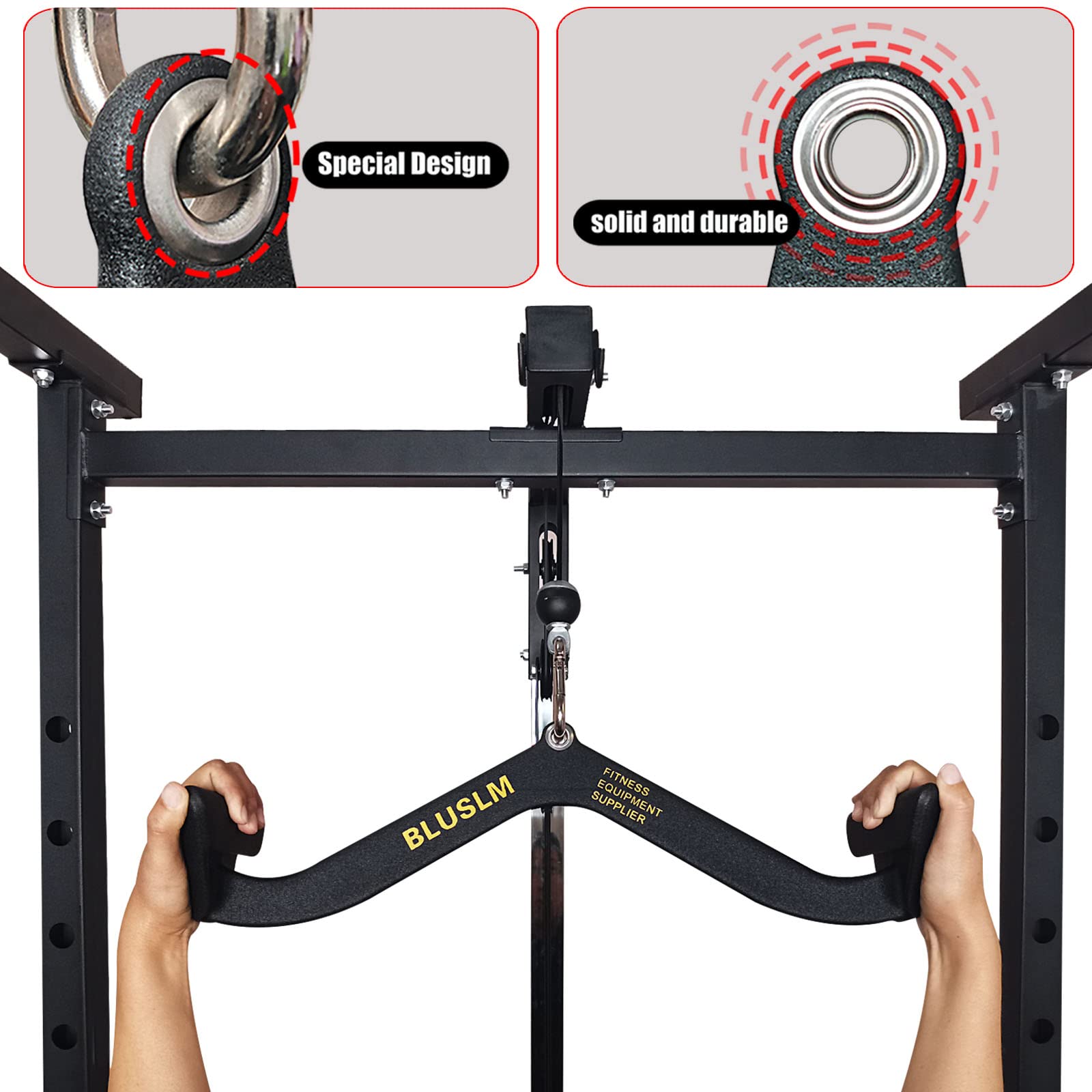 المنزل صالة الألعاب الرياضية ا - مراجعة Home Gym Lat Pulldown Machine وسعره