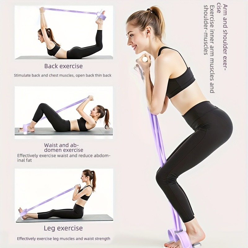 حبل مقاومة متعدد الوظائف بأربع - مراجعة Home Gym Youtube وسعره