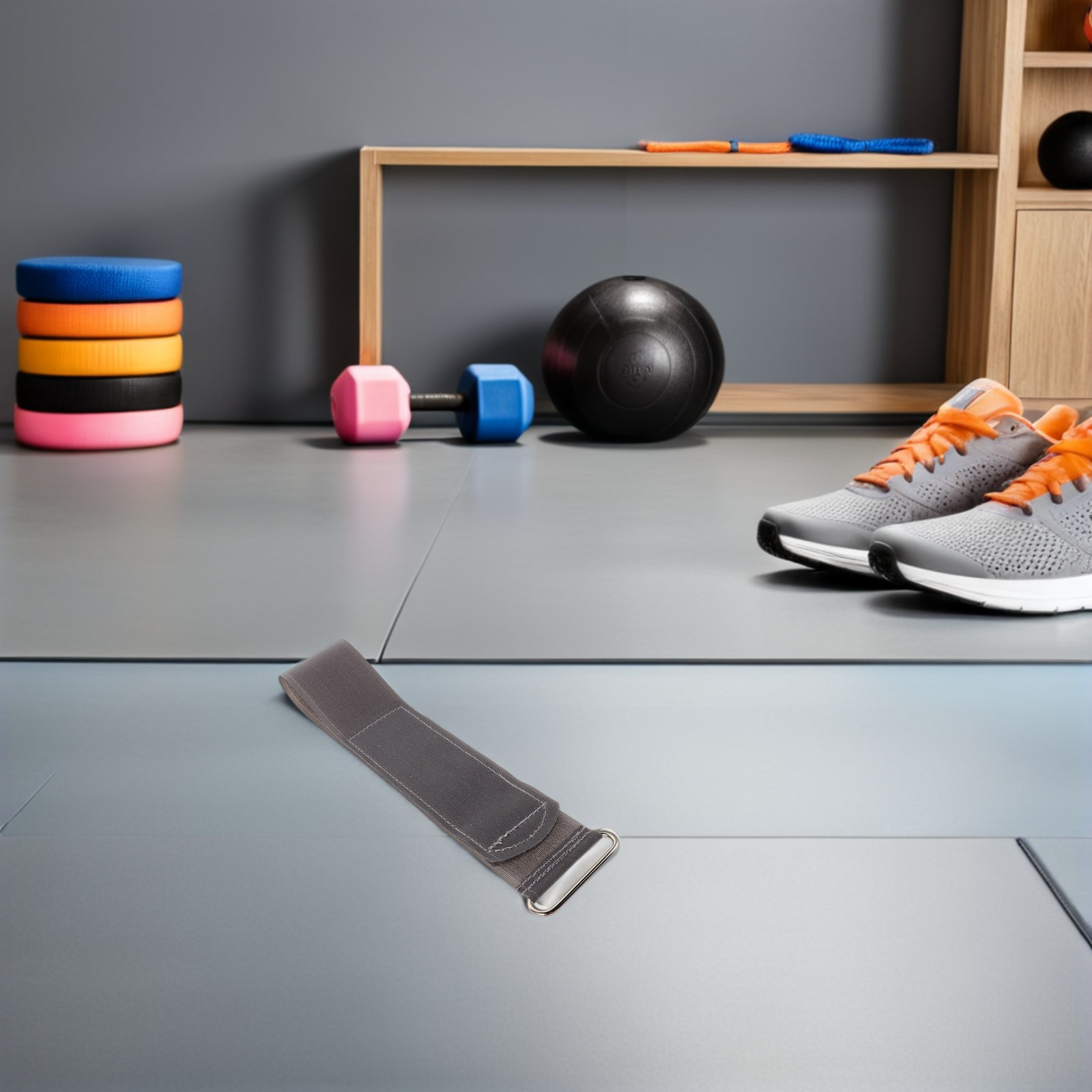 قطعتان من أحزمة تثبيت الدواسات - مراجعة Home Gym Universal Machine وسعره