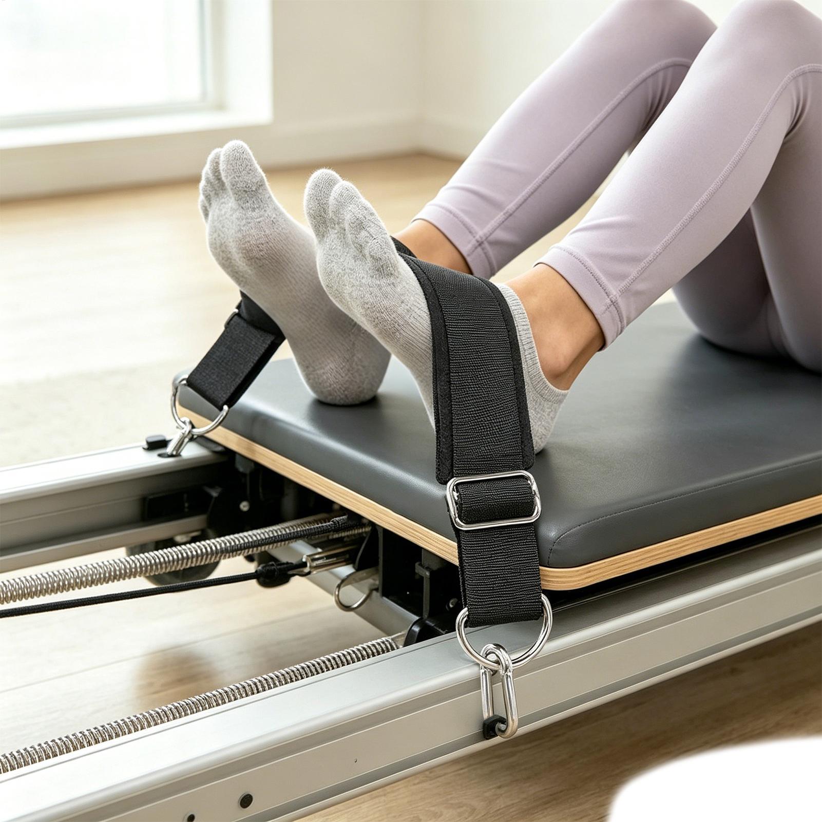 حزام قدم للبيلاتس مُسمك وقابل  - مراجعة Home Gym Yoga وسعره