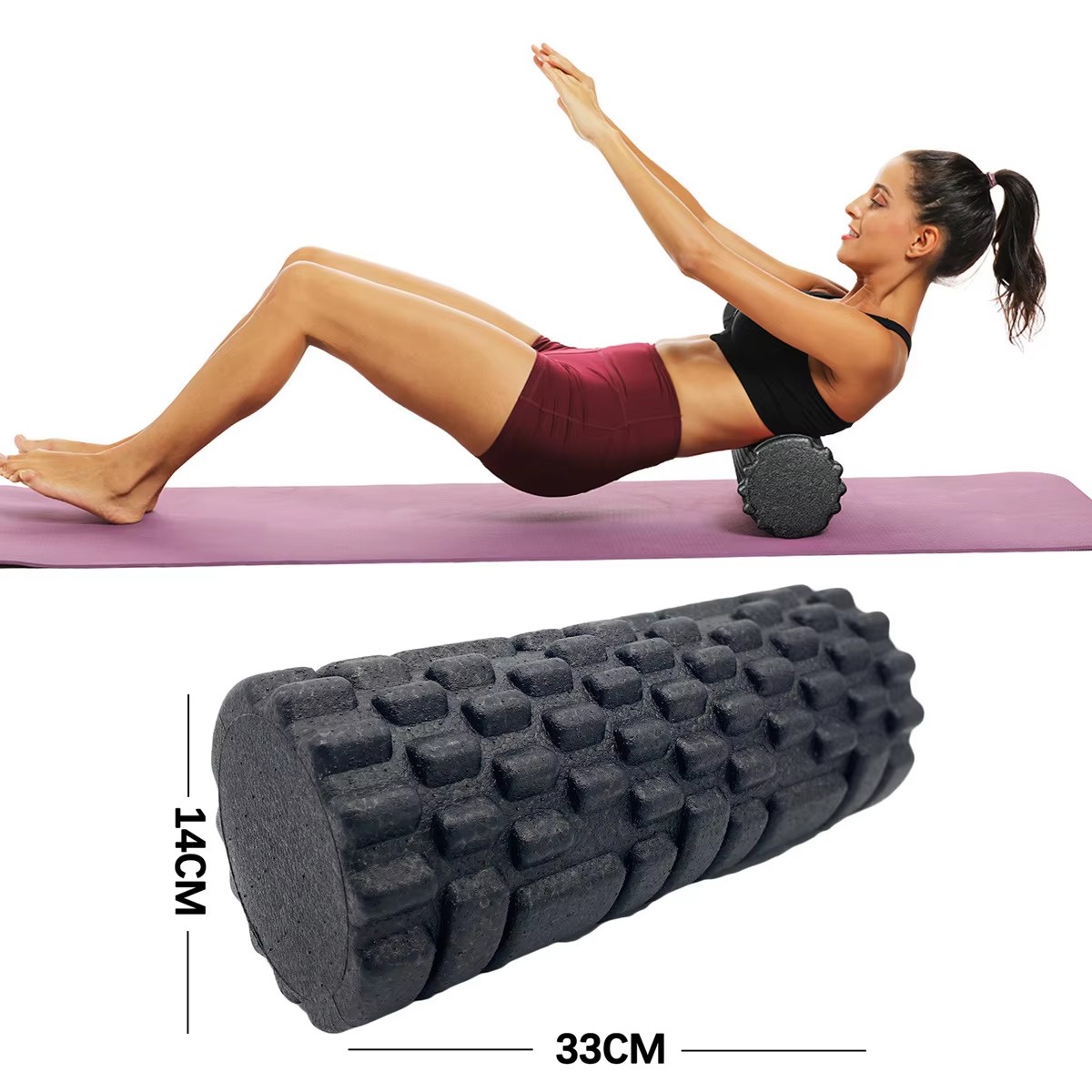 30/33 سنتيمتر اللياقة البدنية  - مراجعة Home Gym Yoga وسعره