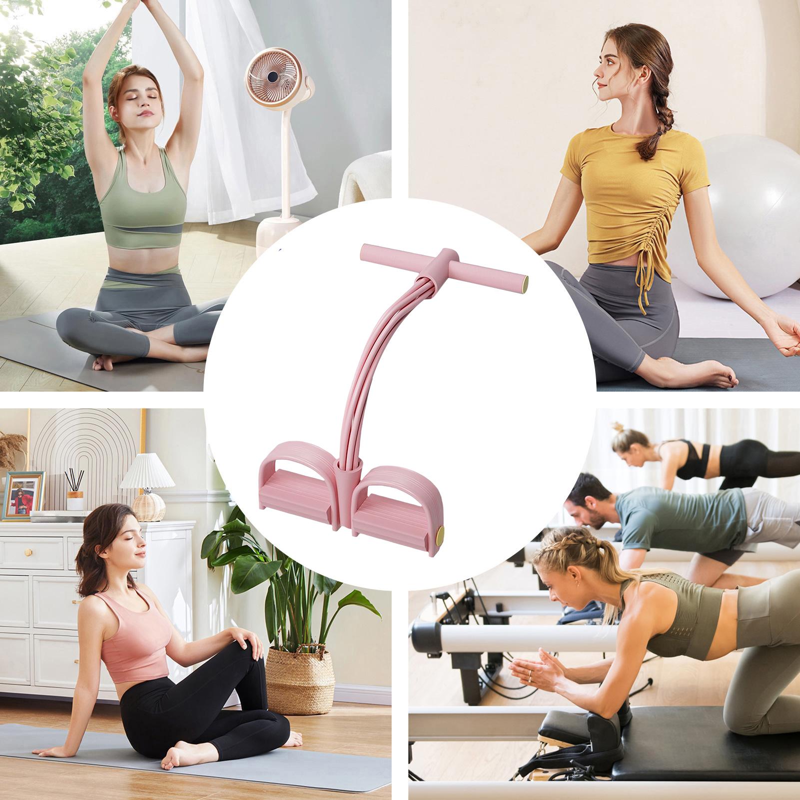 حبل سحب مرن بستة أنابيب مع مقا - مراجعة Home Gym Youtube وسعره