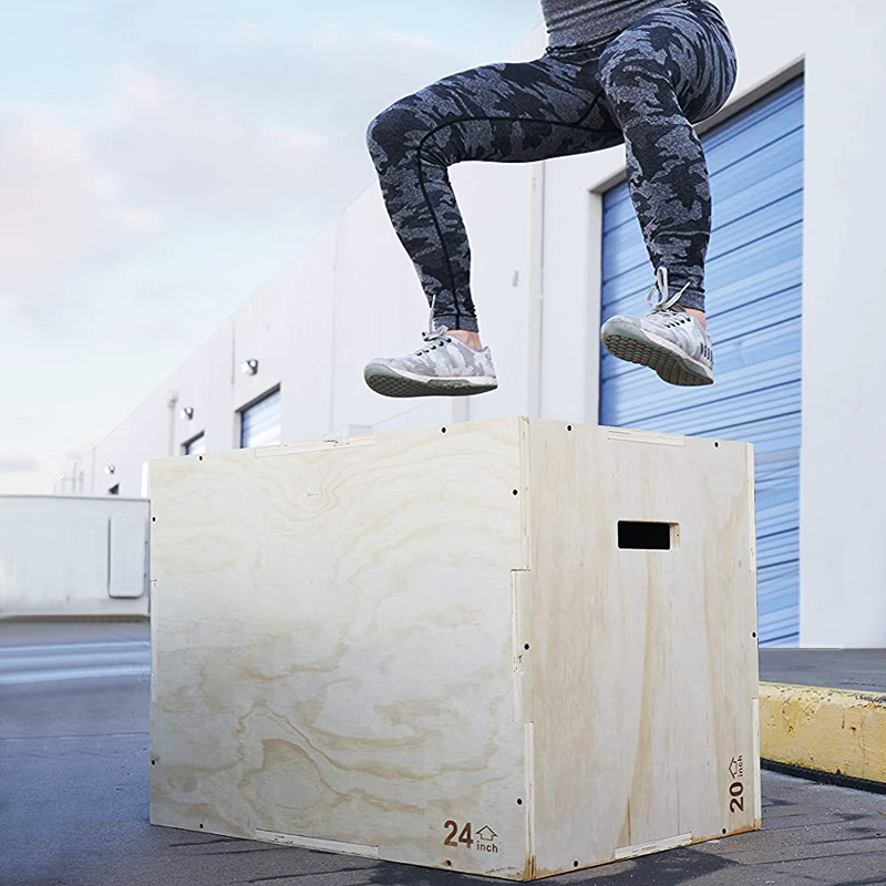 صندوق قفز خشبي 3 في 1 للتدريب  - مراجعة Home Gym Jump Box وسعره