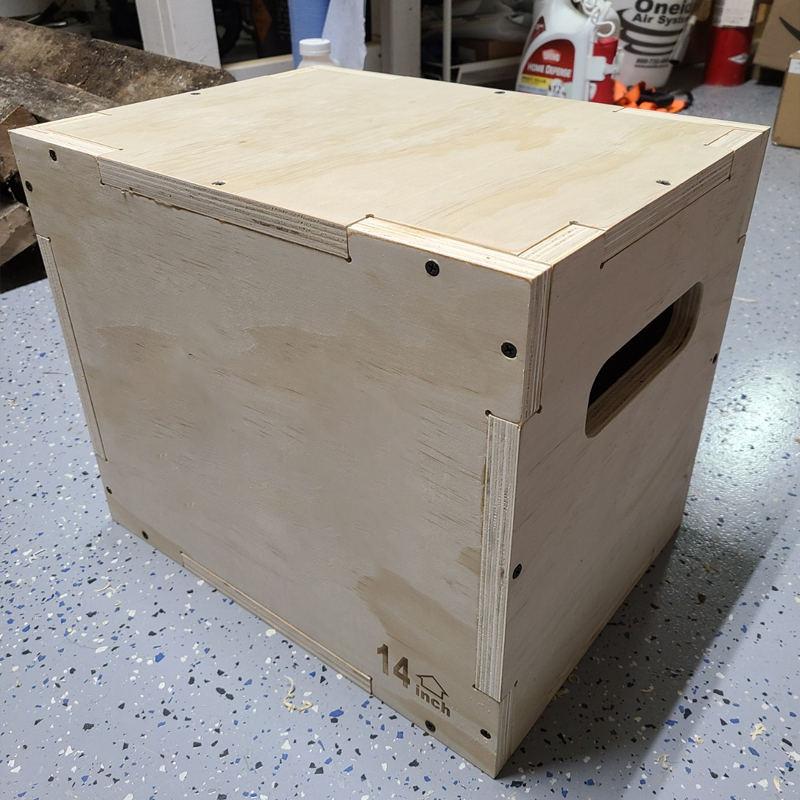 صندوق قفز خشبي 3 في 1 للتدريب  - مراجعة Home Gym Jump Box وسعره