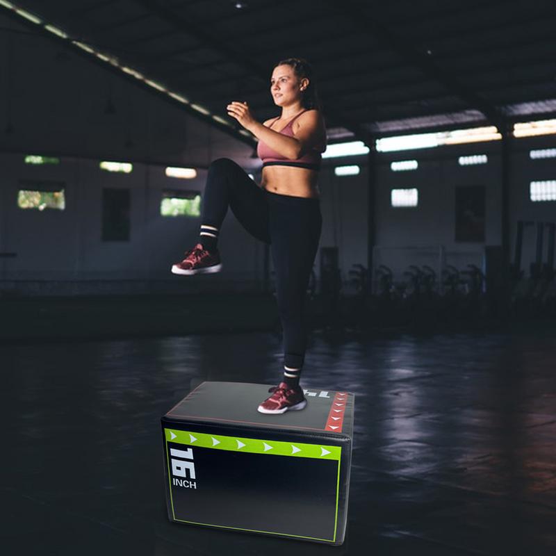 صندوق القفز بالبليومتر مقاوم ل - مراجعة Home Gym Jump Box وسعره