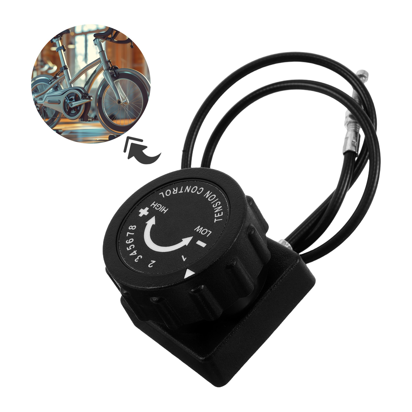 جهاز تحكم في مقاومة الدراجة ال - مراجعة Pulley Home Gym وسعره