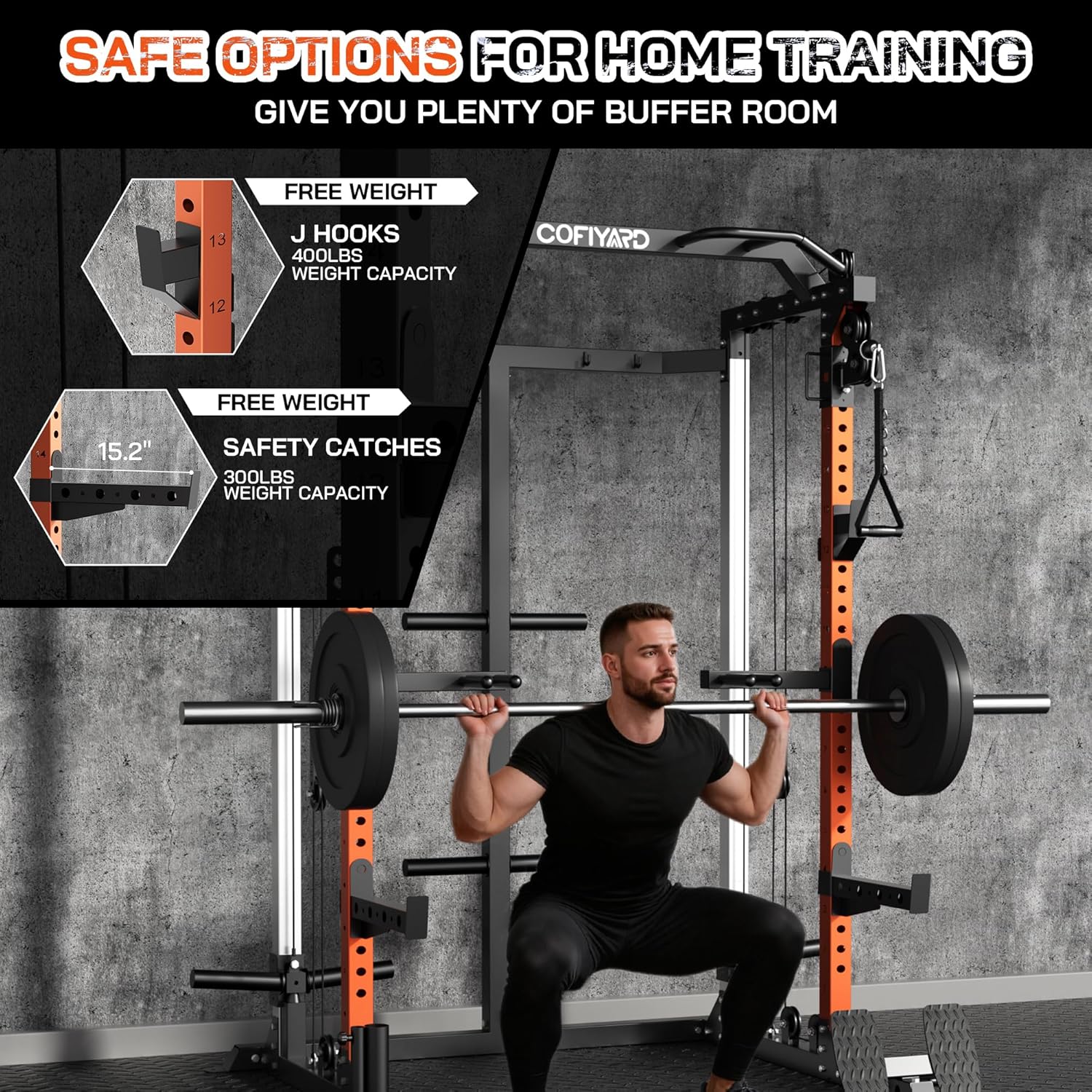 قفص تمارين القوة، رف قوة بنظام - مراجعة Pulley Home Gym وسعره