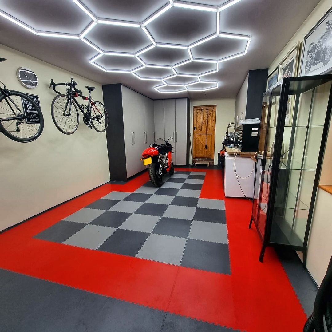 ضوء المرآب السداسي 110-240 فول - مراجعة Home Gym Youtube وسعره