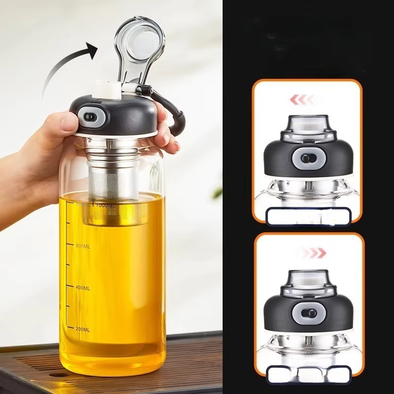زجاجة مياه زجاجية كبيرة 800/25 - مراجعة Home Gym Kettler وسعره