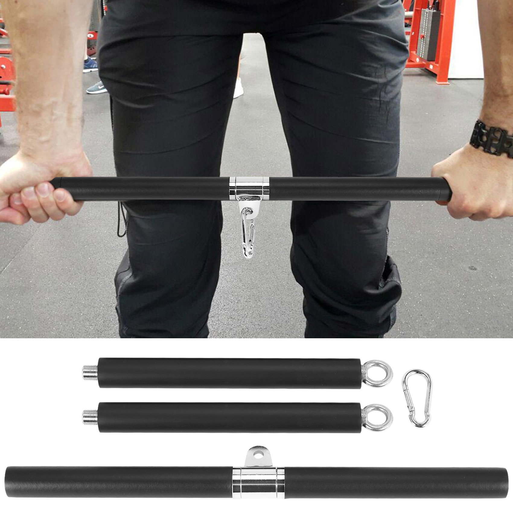 قضيب سحب متعدد الوظائف قابل لل - مراجعة Home Gym Lat Pulldown Machine وسعره