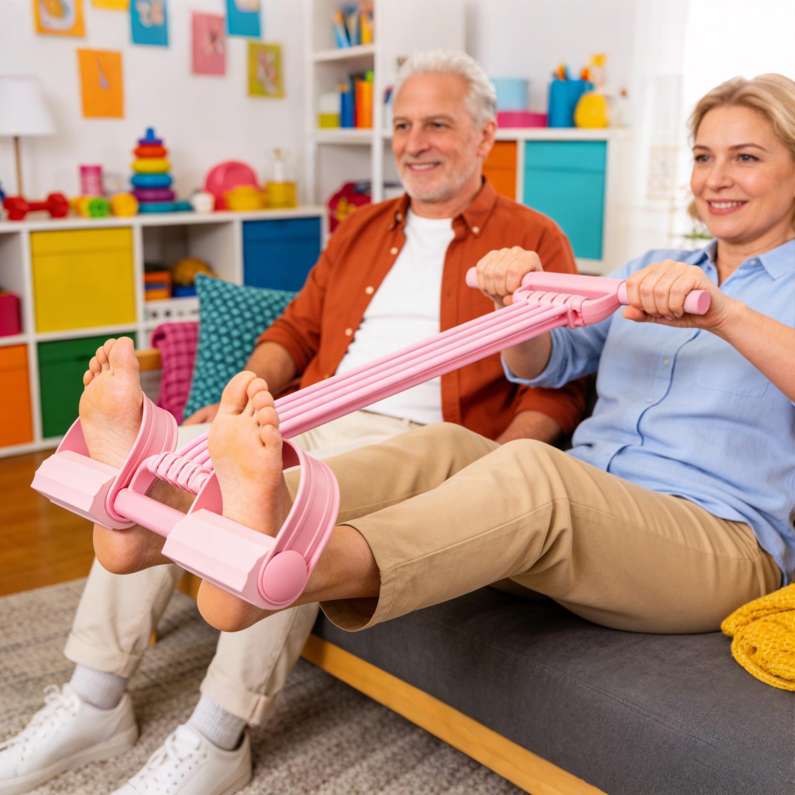 حزام مقاومة بدواسة القدم، 8 أن - مراجعة Home Gym Youtube وسعره