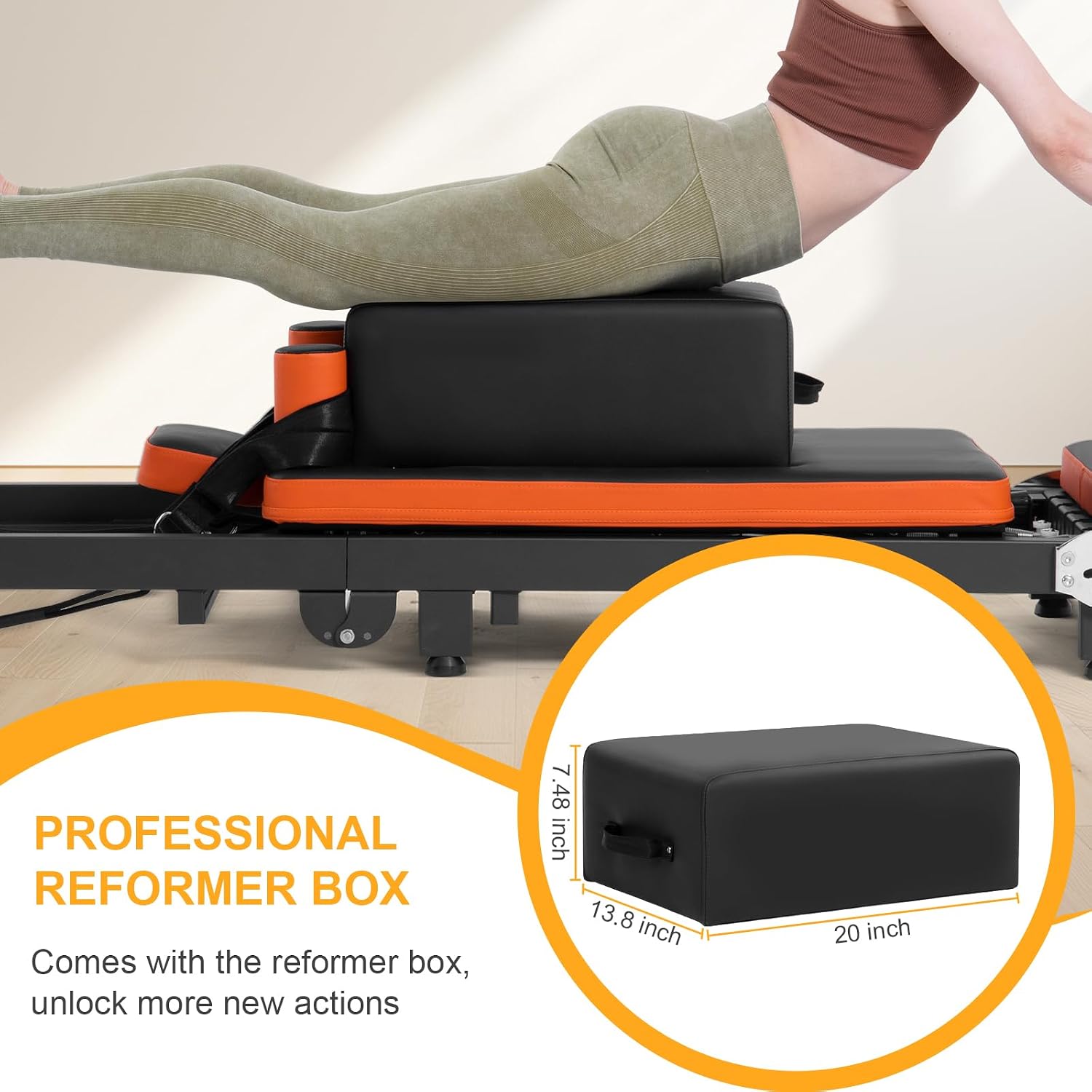 جهاز بيلاتس ريفورمر قابل للطي  - مراجعة Home Gym Jump Box وسعره