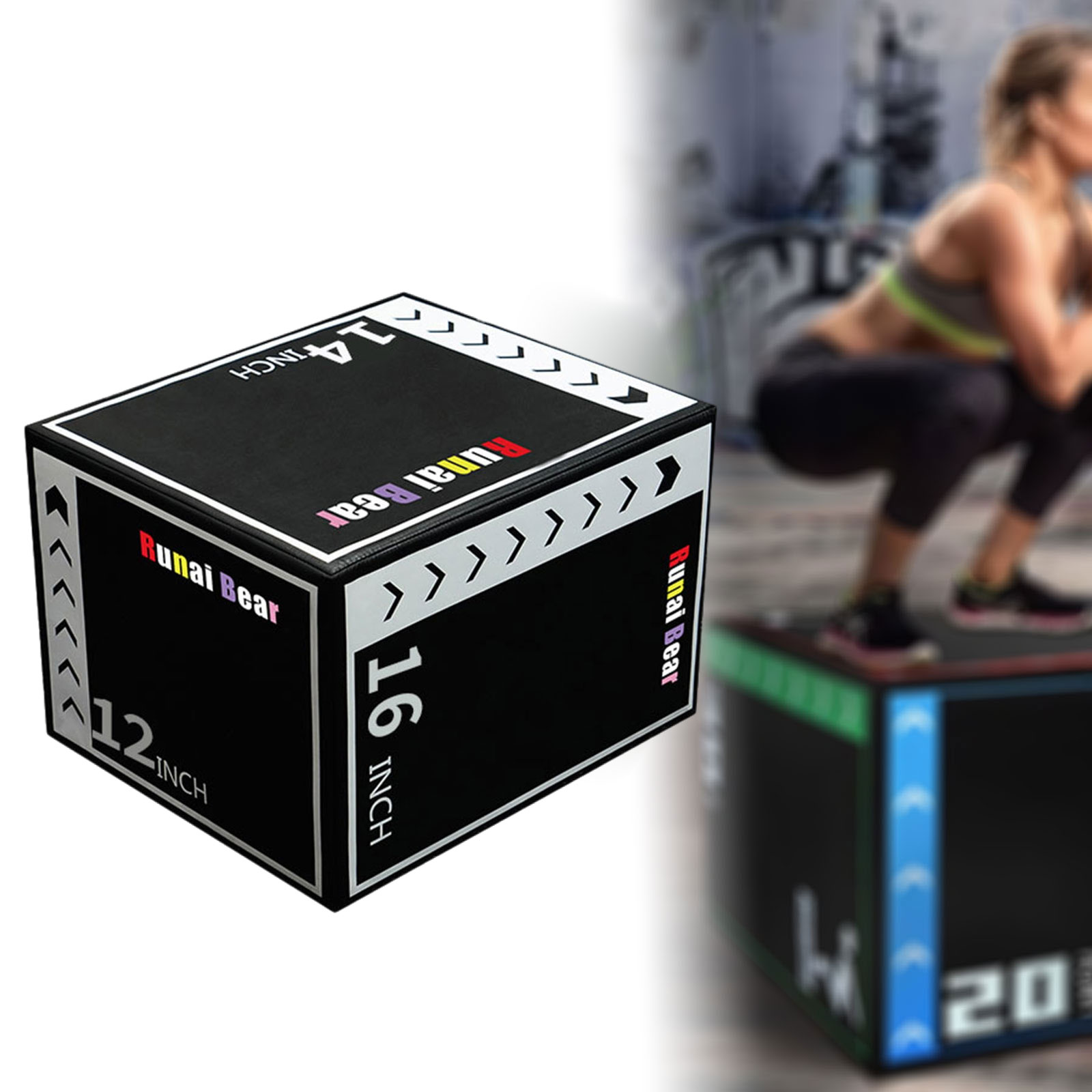 صندوق قفز محمول للتمارين الريا - مراجعة Home Gym Jump Box وسعره