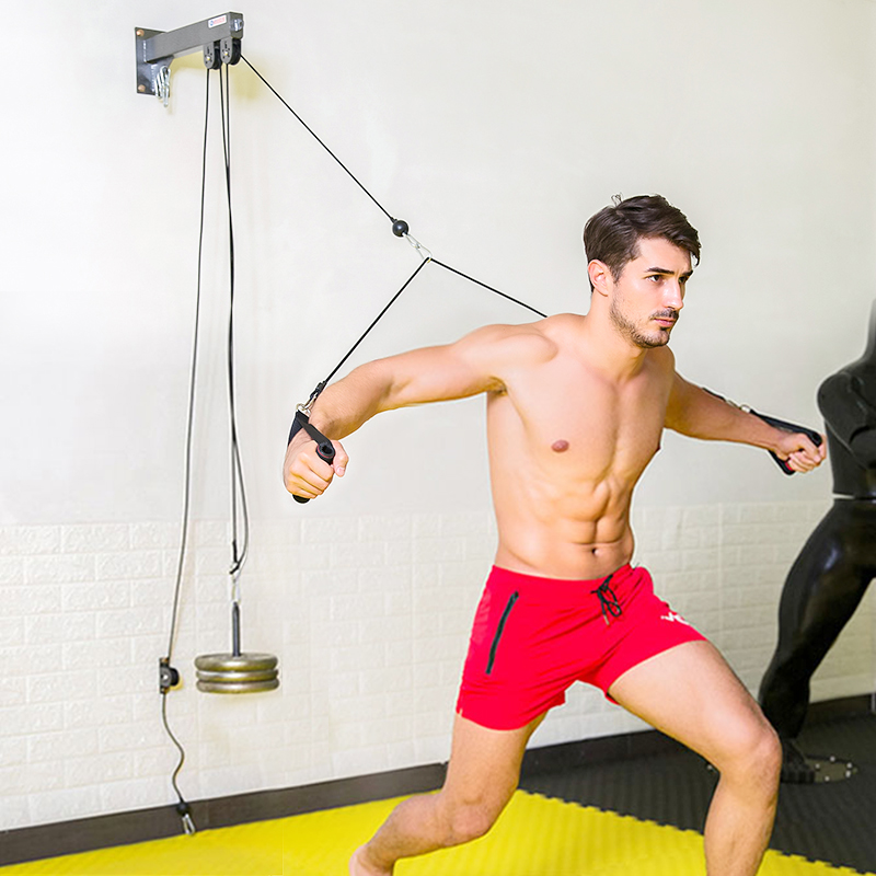 نظام بكرات عالمي يمكنك تركيبه  - مراجعة Pulley Home Gym وسعره