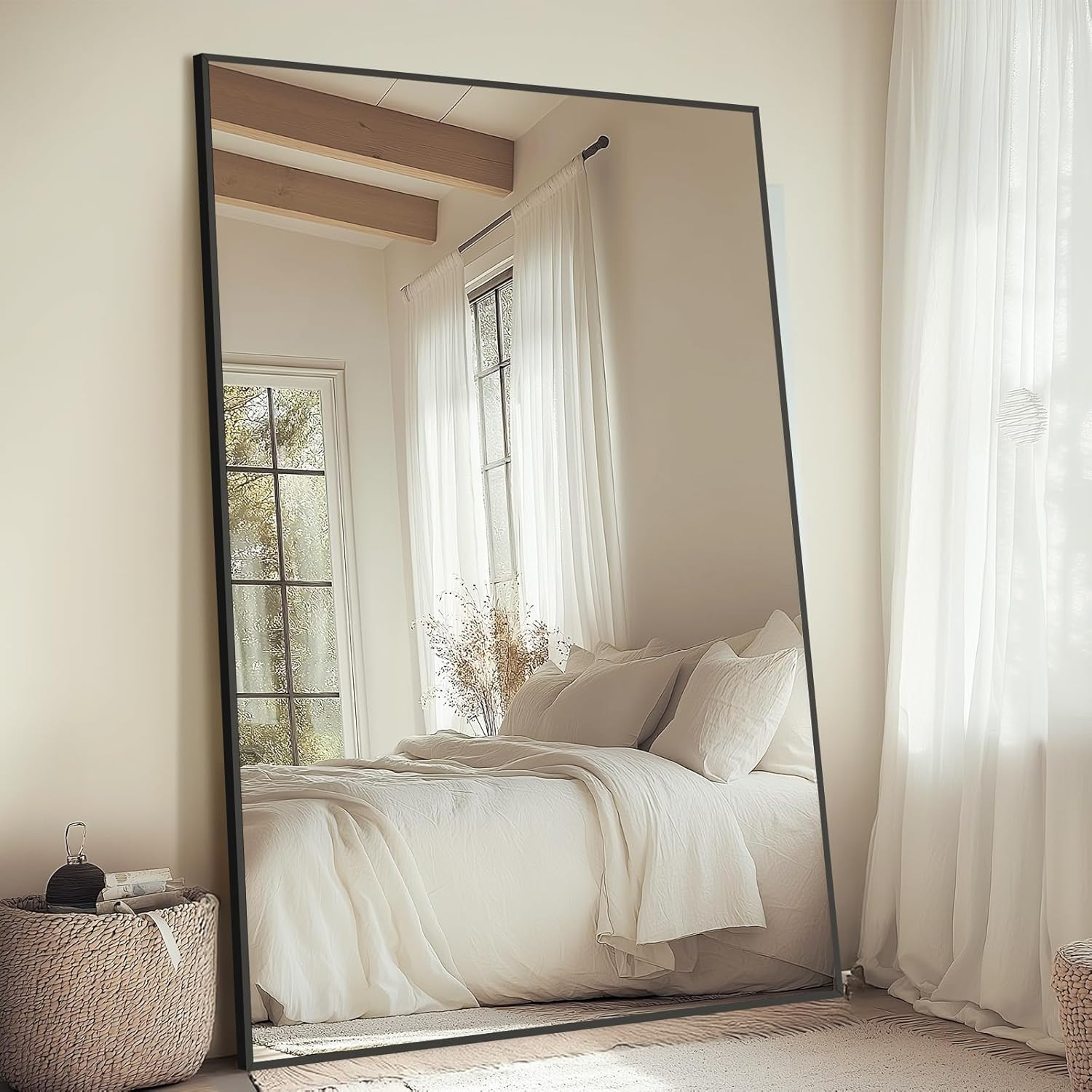 مرآة كبيرة بطول كامل 72 × 44 ب - مراجعة Home Gym Room وسعره