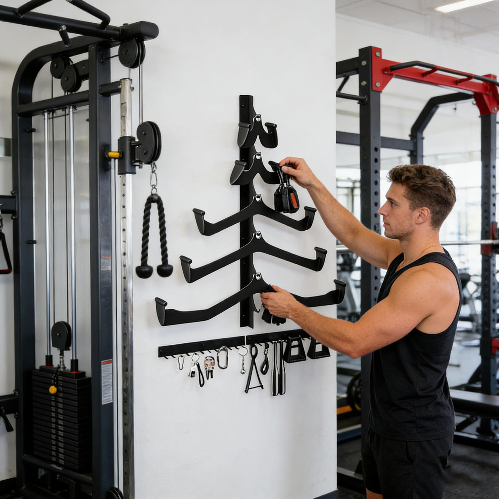 رف الصالة الرياضية لشريط السحب - مراجعة Home Gym Lat Pulldown Machine وسعره