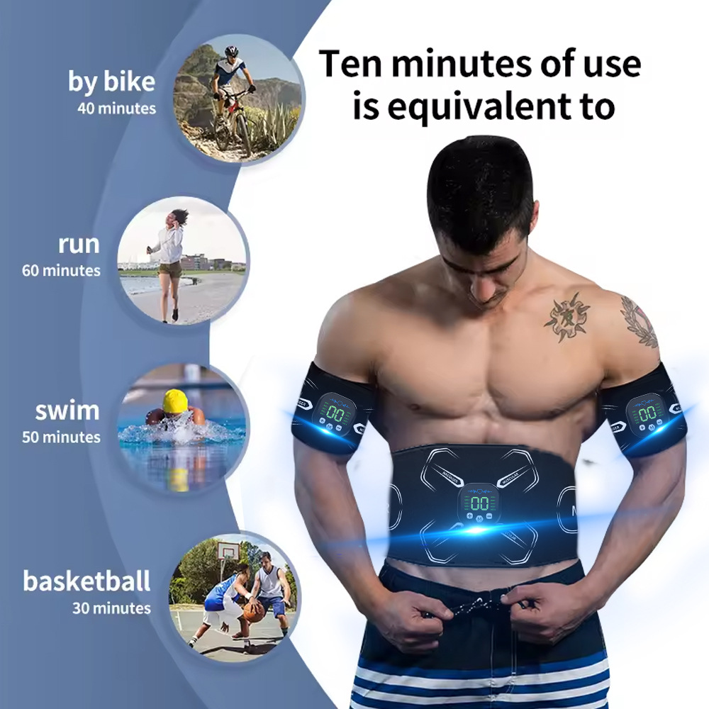 جهاز تحفيز العضلات الكهربائي E - مراجعة Home Gym Necessities وسعره