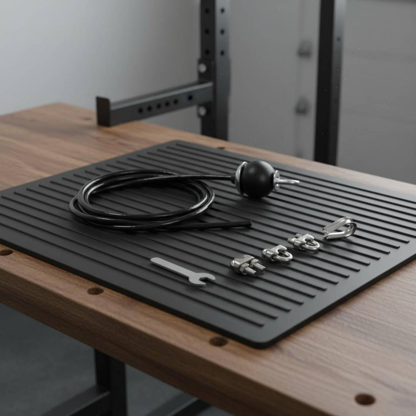 كابل بكرة قابل للتعديل من الفو - مراجعة Pulley Home Gym وسعره