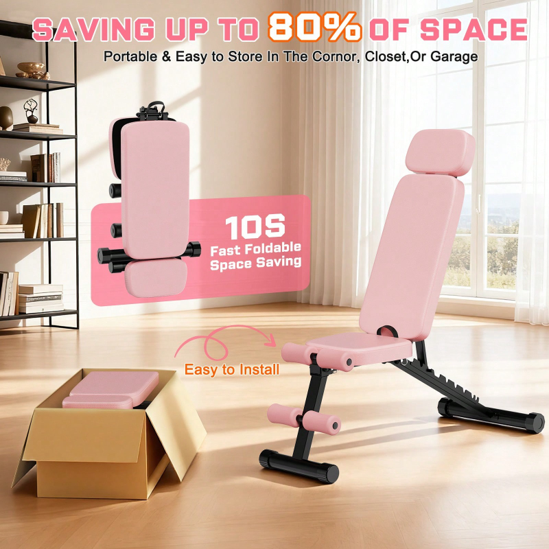 مقعد تمارين قابل للتعديل بـ 9  - مراجعة Home Gym Leg وسعره
