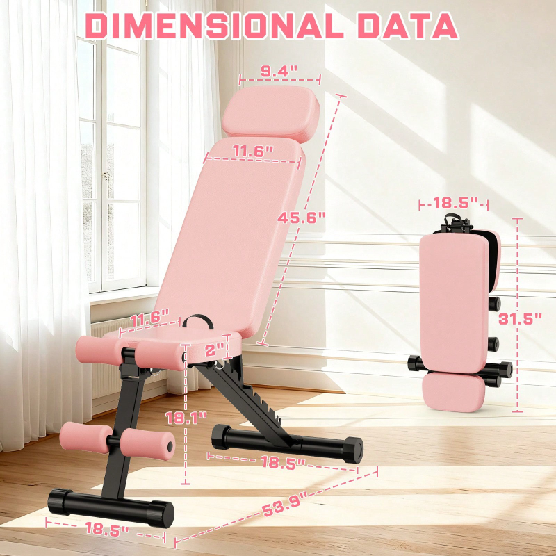 مقعد تمارين قابل للتعديل بـ 9  - مراجعة Home Gym Leg وسعره